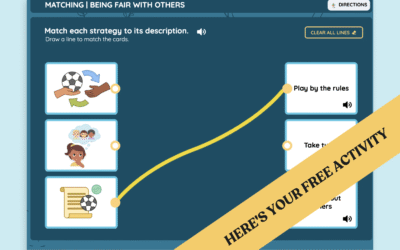 Pre-K & Kindergarten Play Skills Activity: Being Fair with Others